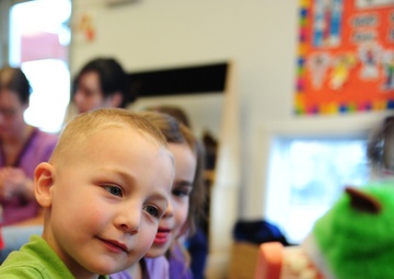 Childrens Dental Health Month visit to Kodiak-based Child Development Center