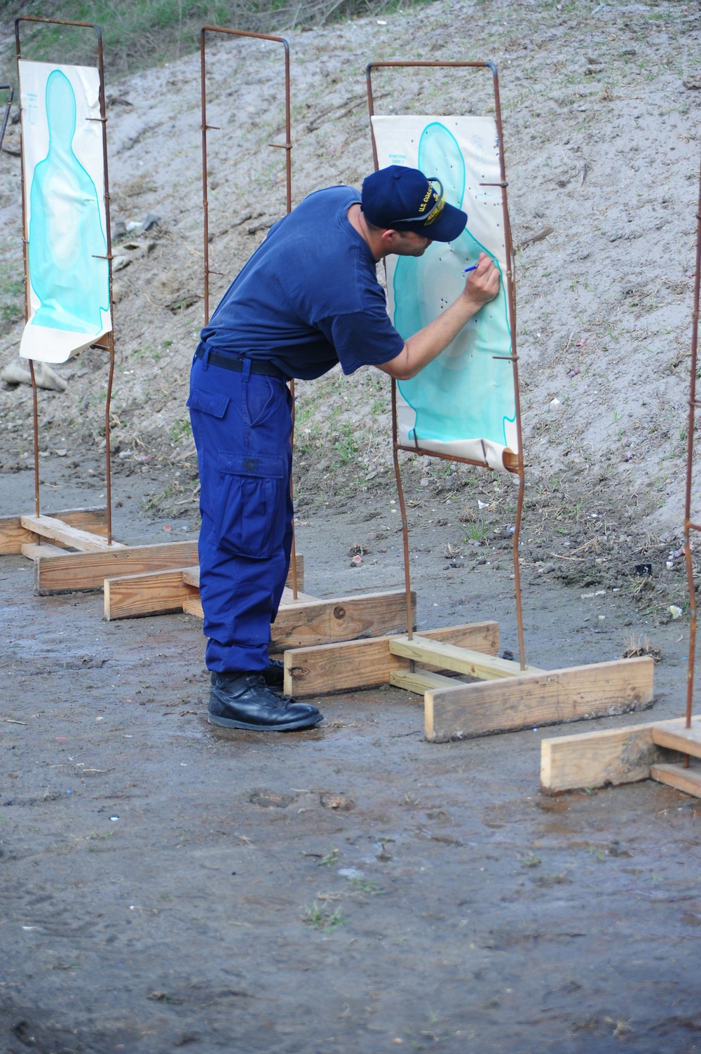 Practical pistol shooting sequence score sheet