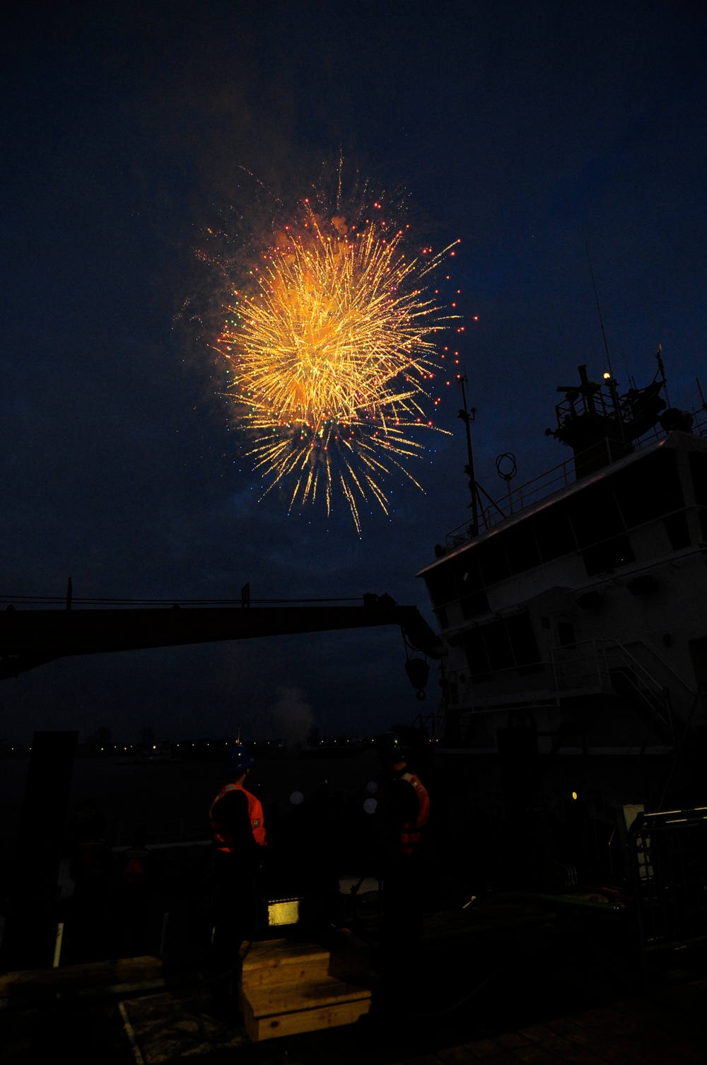 Fireworks over Cutter Barbara Mabrity