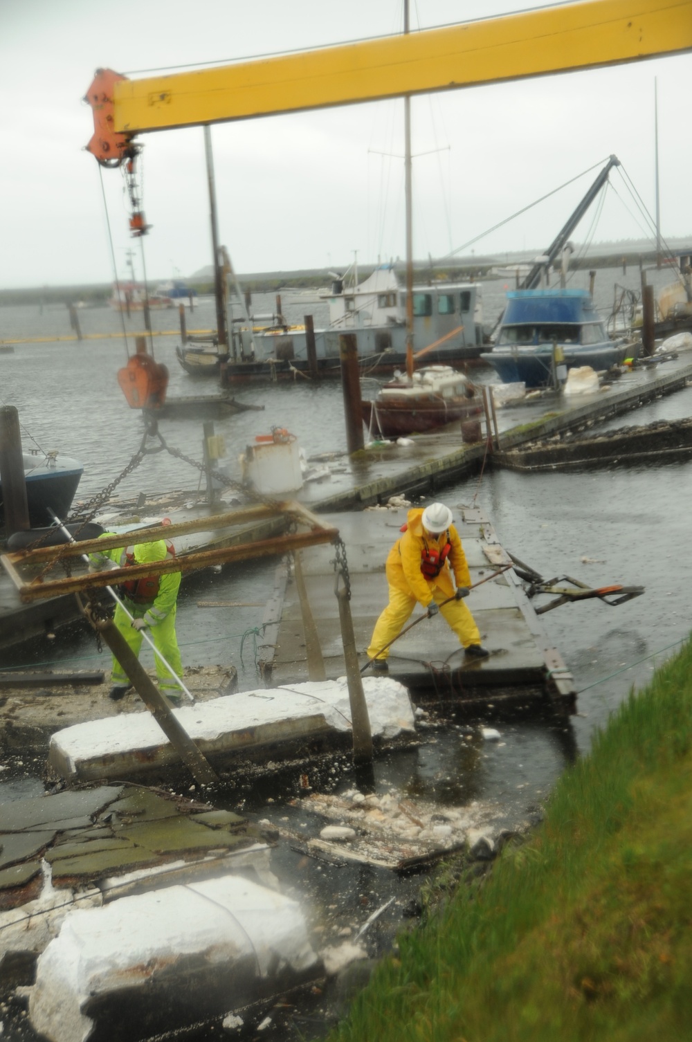 Crescent City debris removal