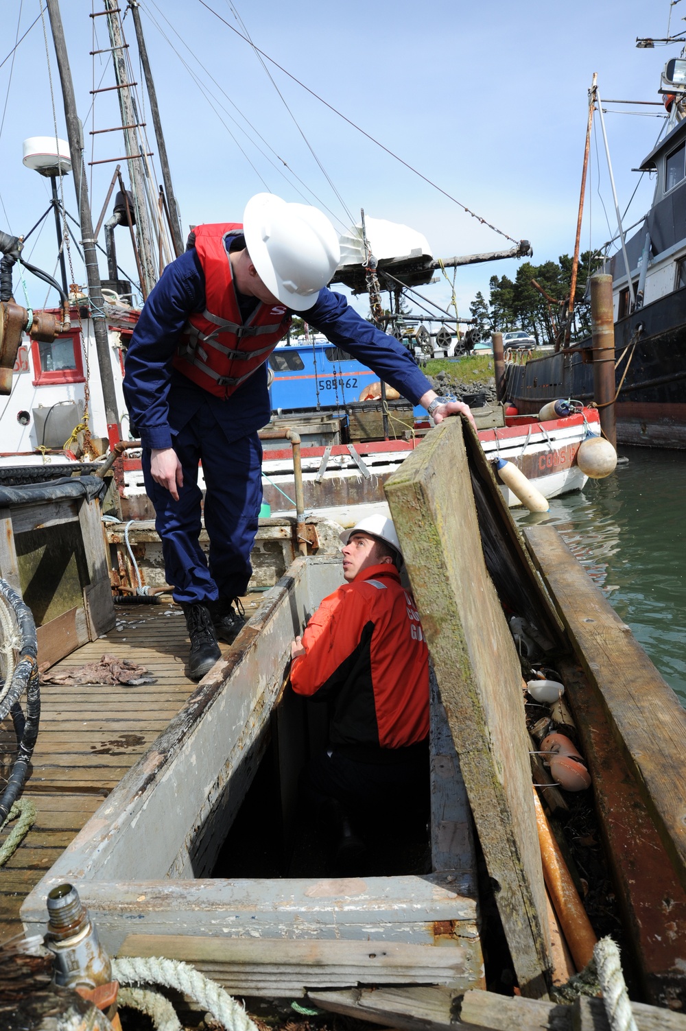 Crescent City vessel inspection
