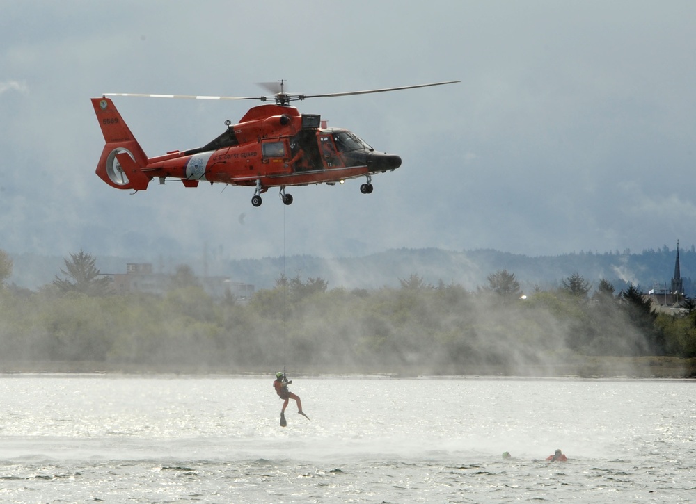 Mass Rescue Exercise near Humboldt Bay