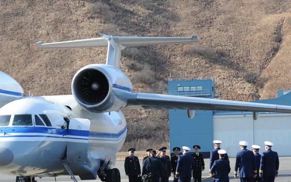 Russian vessel and delegation visit Kodiak
