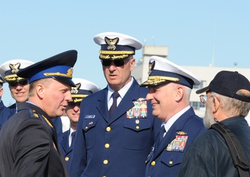 Russian vessel and delegation visit Kodiak
