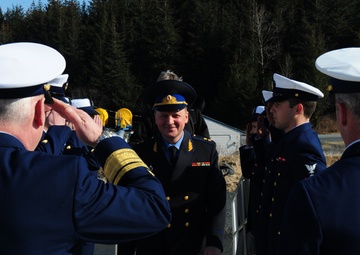 Russian vessel and delegation visit Kodiak
