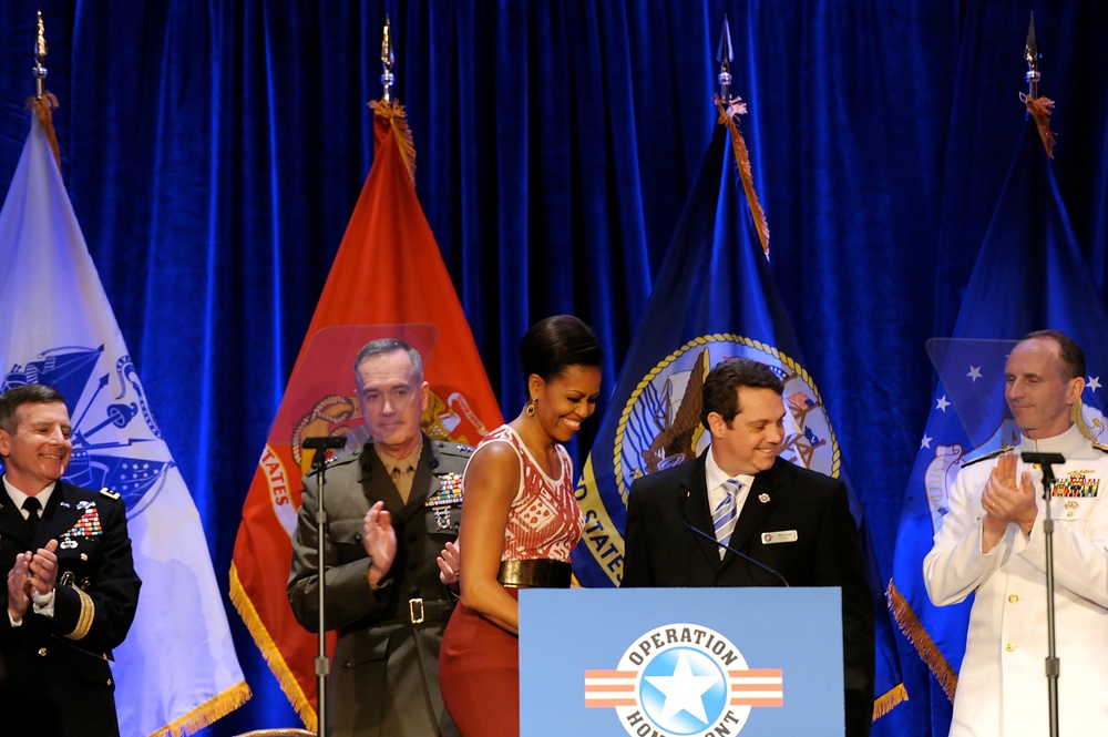 Military Child of the Year ceremony