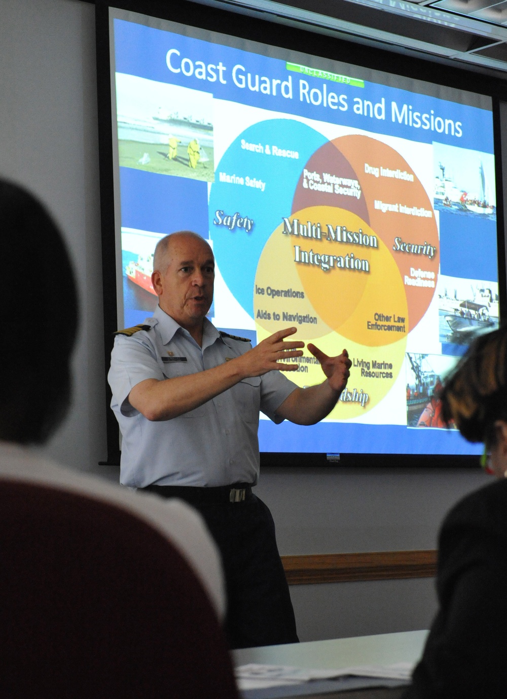 Maritime Industries Academy teachers visit Coast Guard Yard