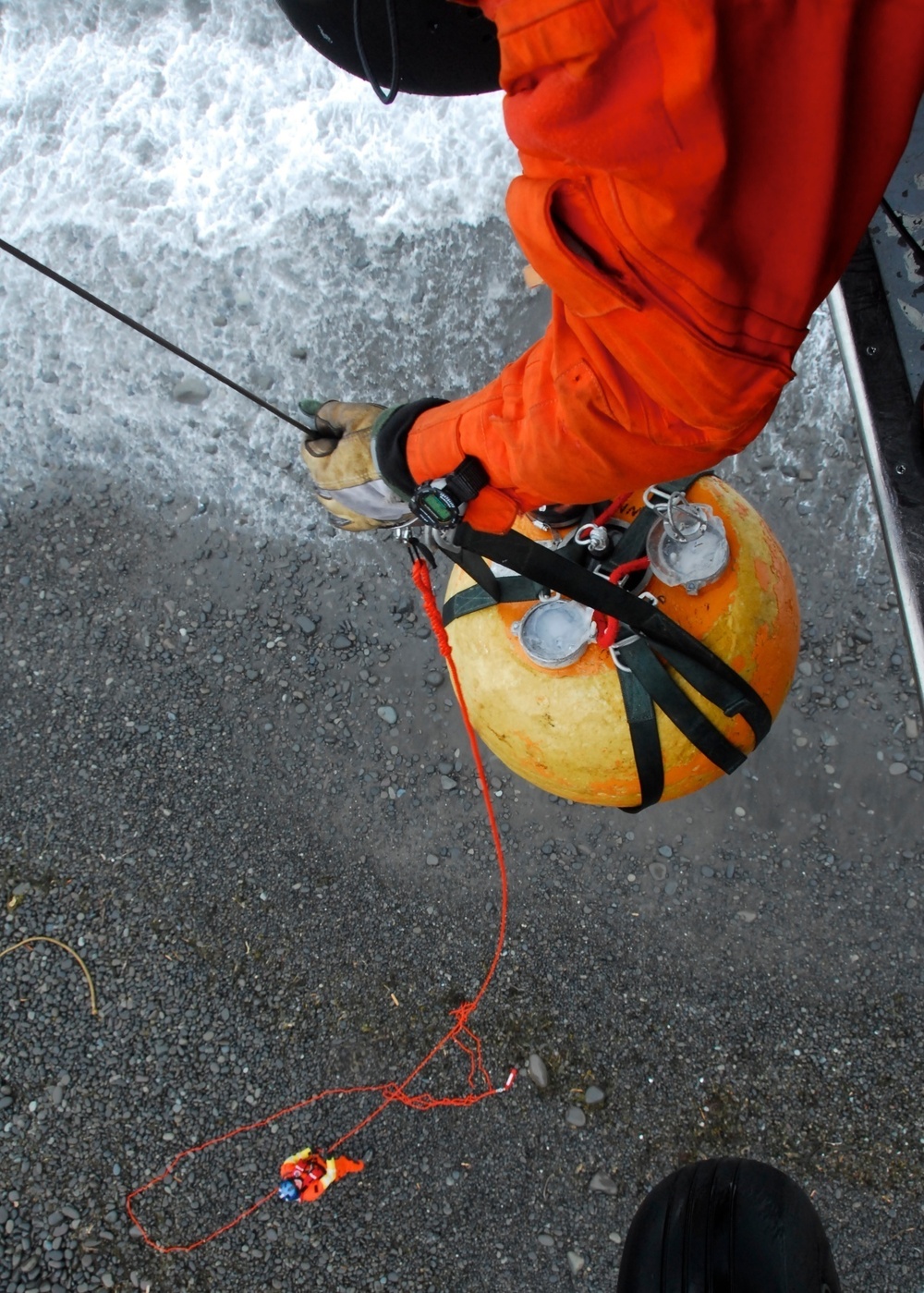 Acoustic mooring recovery