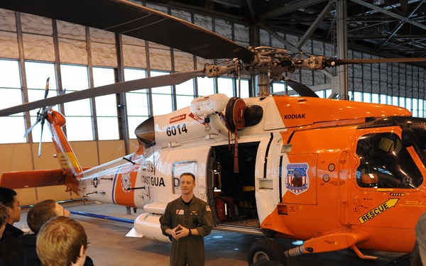 Air Station Kodiak tour with RYLA