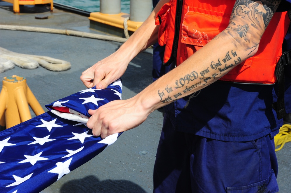 Escanaba departs San Juan for UNITAS