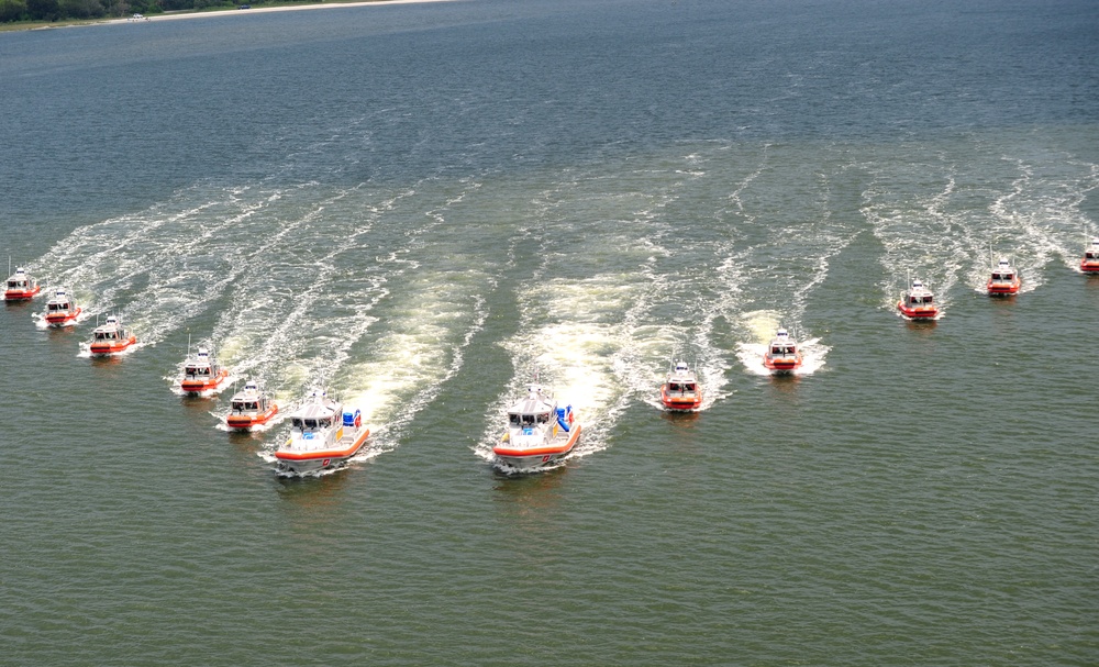 Coast Guard Station Mayport, Fla., response boats