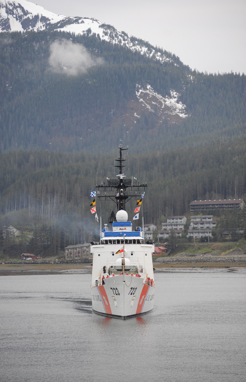 Coast Guard Cutter Rush visits Juneau