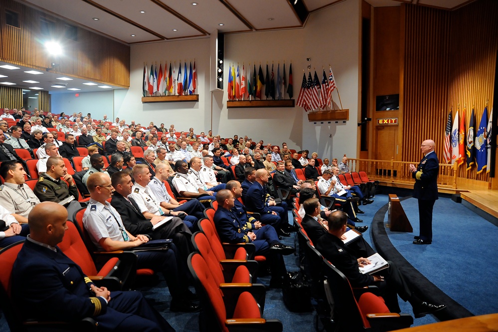Adm. Bob Papp at Army War College