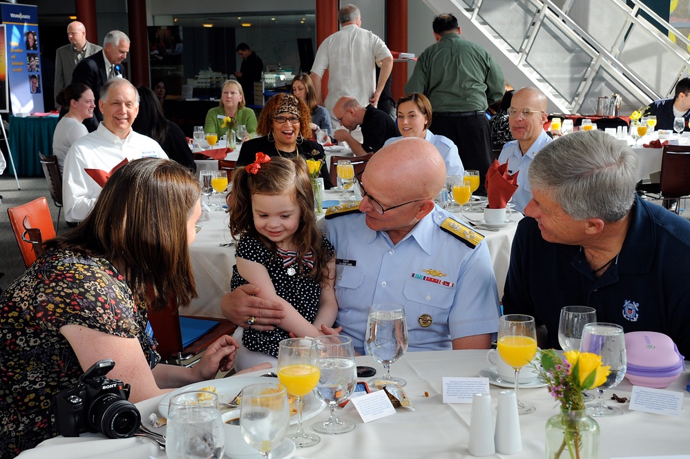 Coast Guard Yellow Ribbon Program breakfast
