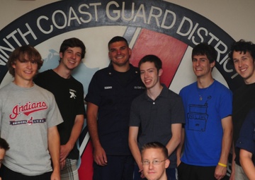 Coast Guard/High School interns