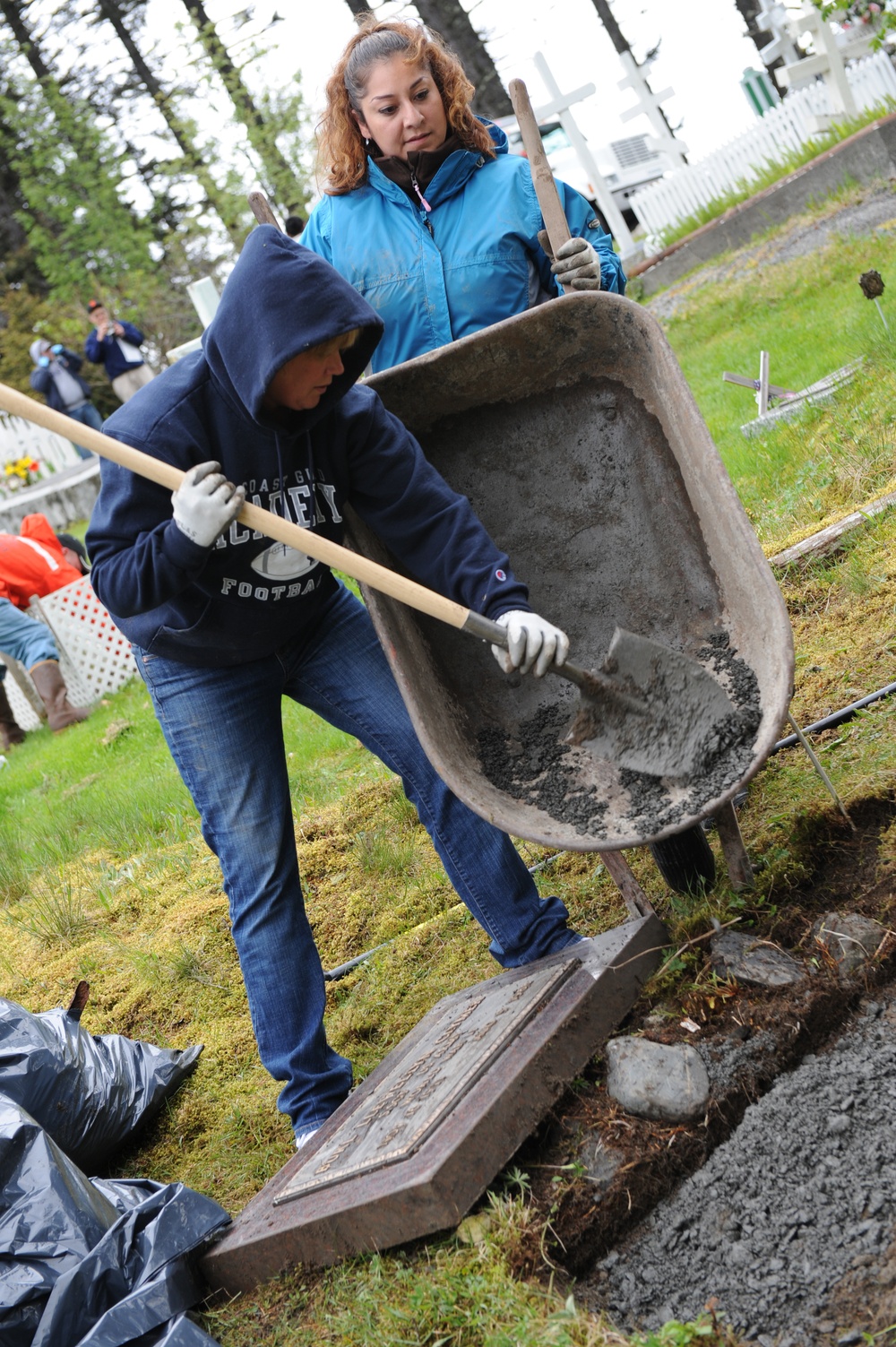 Kodiak Coast Guardsmen, community service, City of Kodiak cemetery