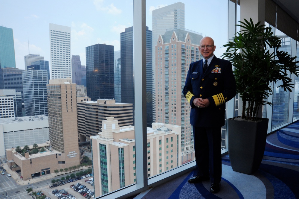 Coast Guard commandant in Houston