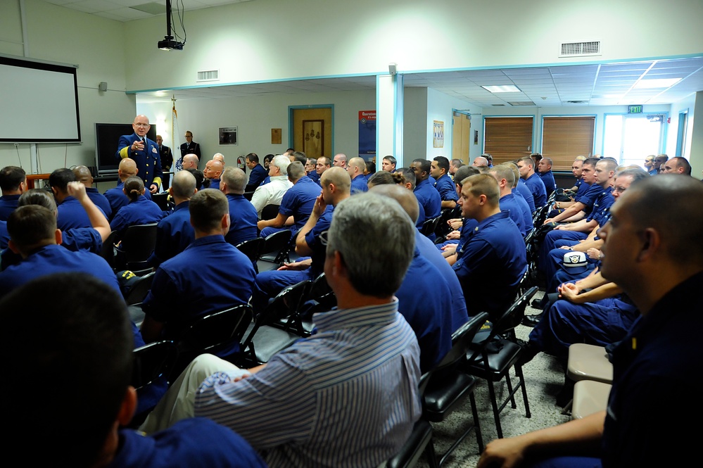 Coast Guard commandant in Houston