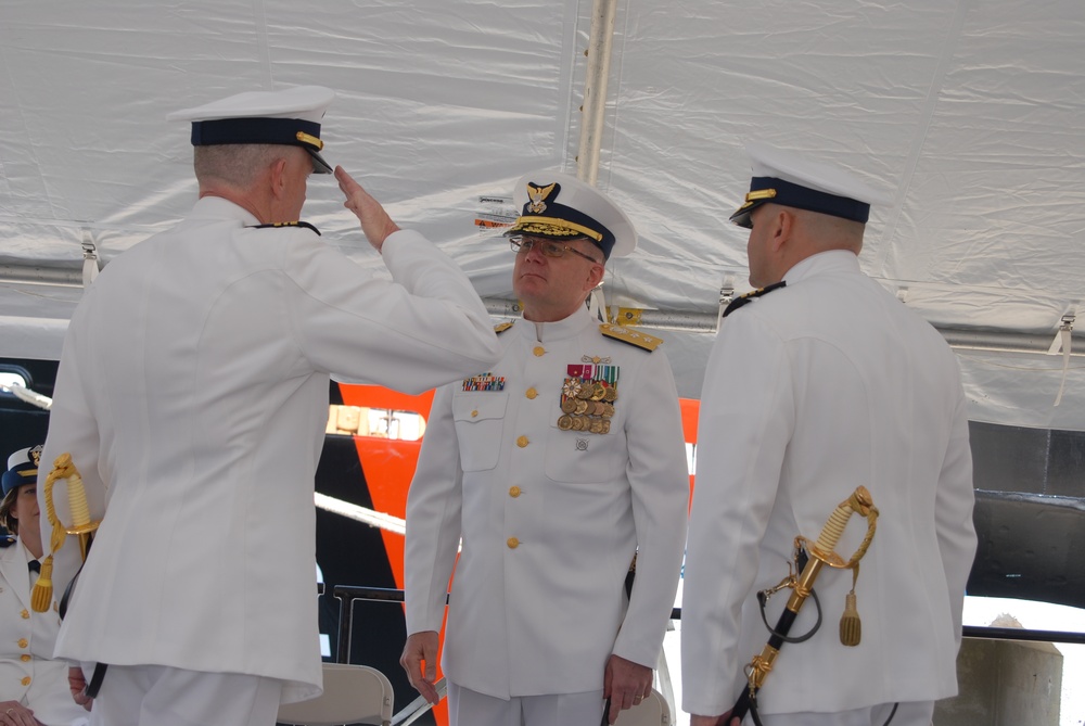 Coast Guard Cutter Willow Change of Command