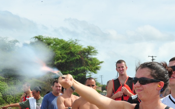 Station Honolulu training day