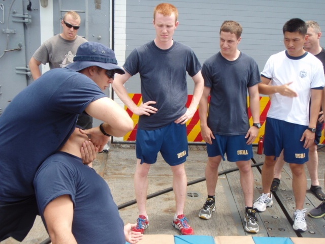 TACLET South trains with U.S. Navy crew