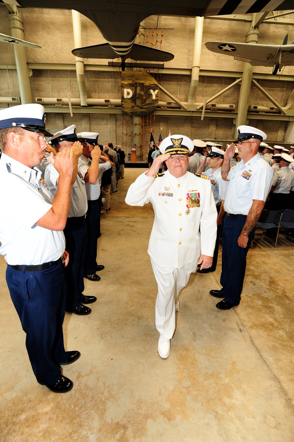 Coast Guard Sector New Orleans CO retires