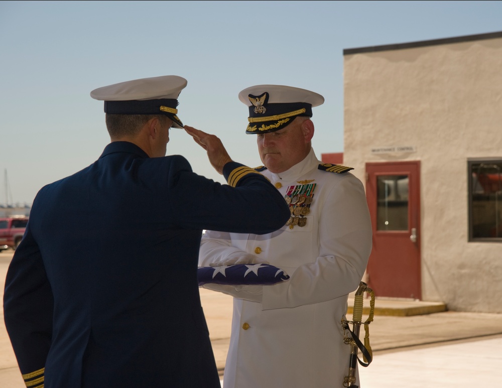 Capt. Thomas H. Farris retires