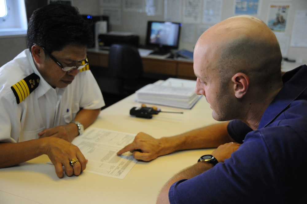 PSC inspection of motor vessel Union Anton