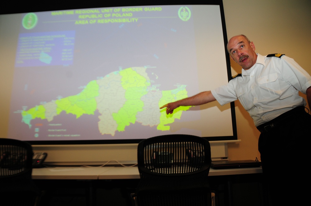 Polish Border Guard Commandant RADM Stocki