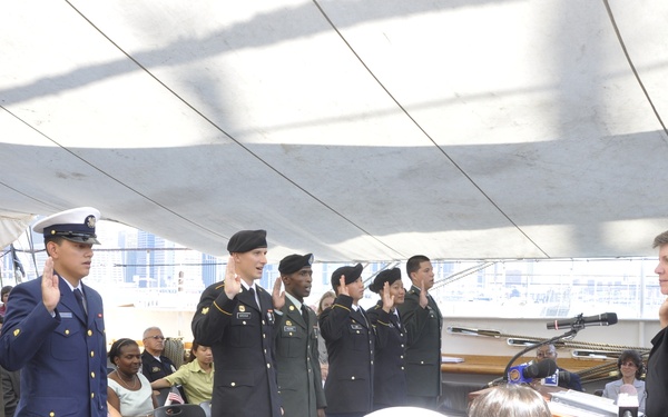 Naturalization ceremony