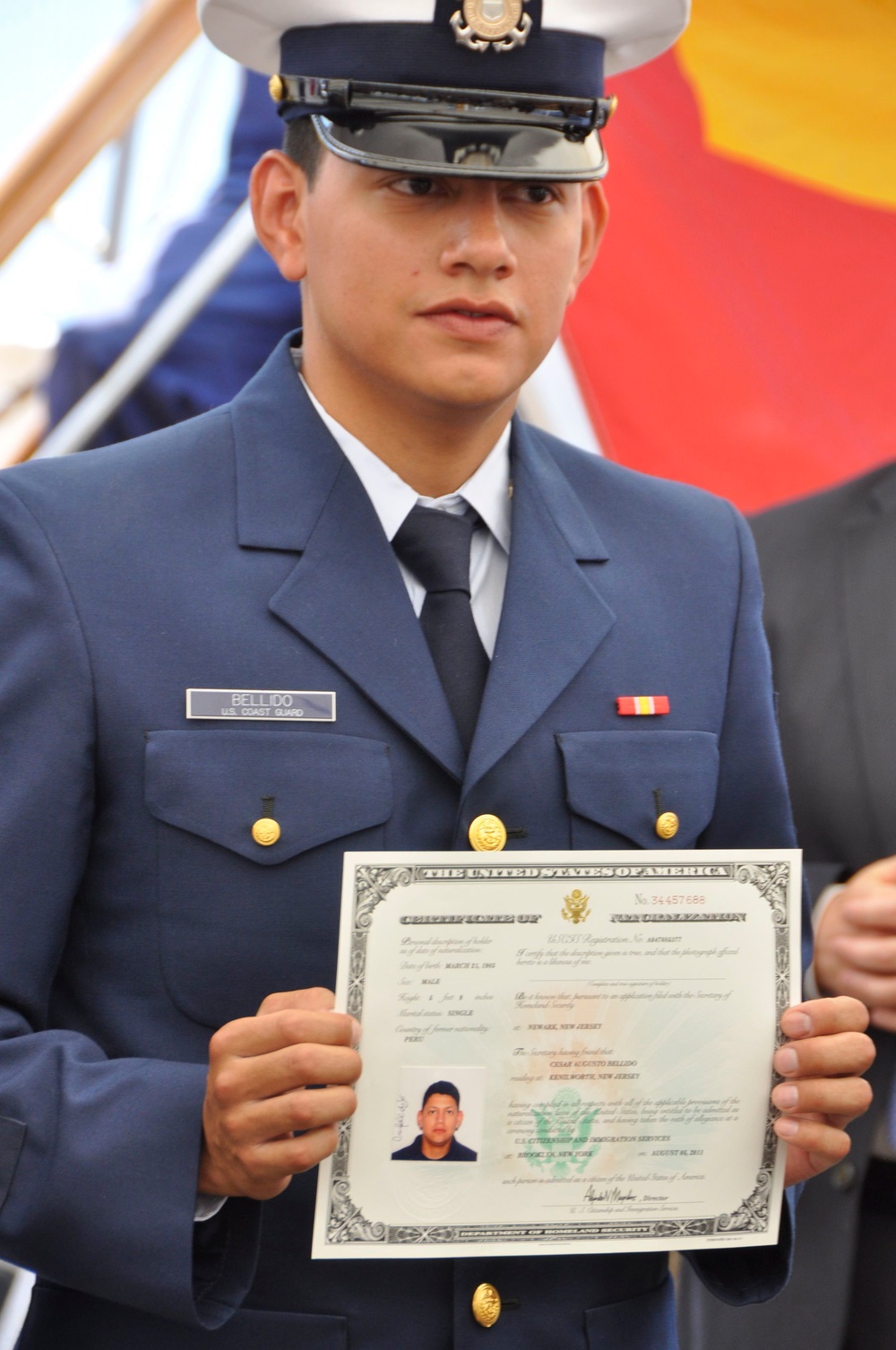Naturalization ceremony
