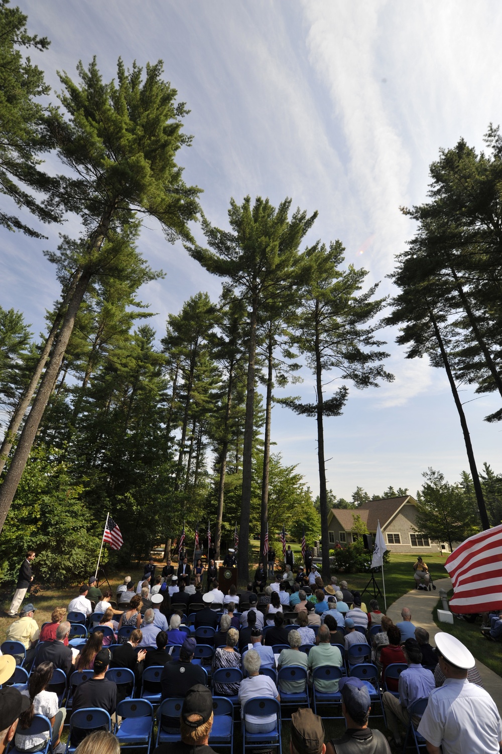 New Hampshire Cemetery Coast Guard memorial