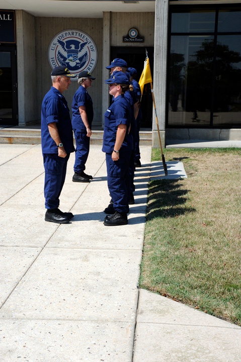 CO and MCPO with recruits