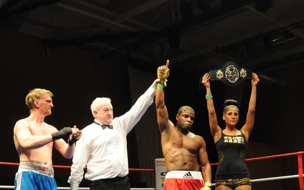 US airmen, UK fighters slug it out for charity