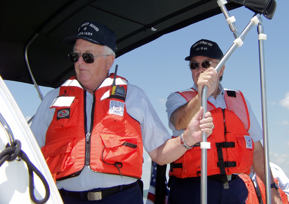 Coast Guard Auxiliary Faces