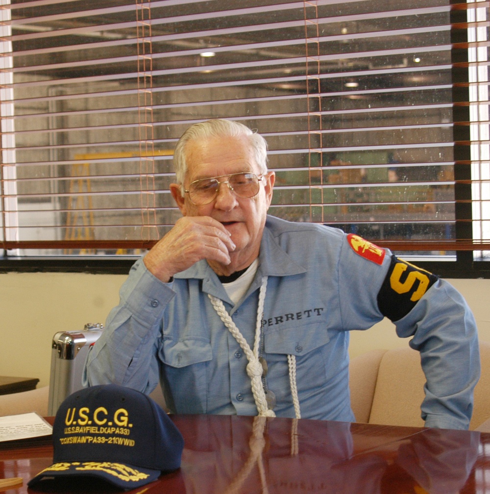 COAST GUARD WWII VETERAN