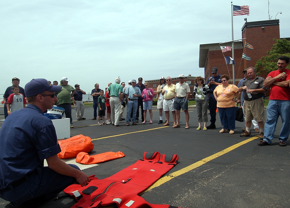 SURVIVAL SUIT DEMONSTRATION