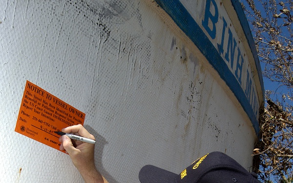 VESSEL RECOVERY OPERATIONS REMAIN FOCUS IN ALABAMA