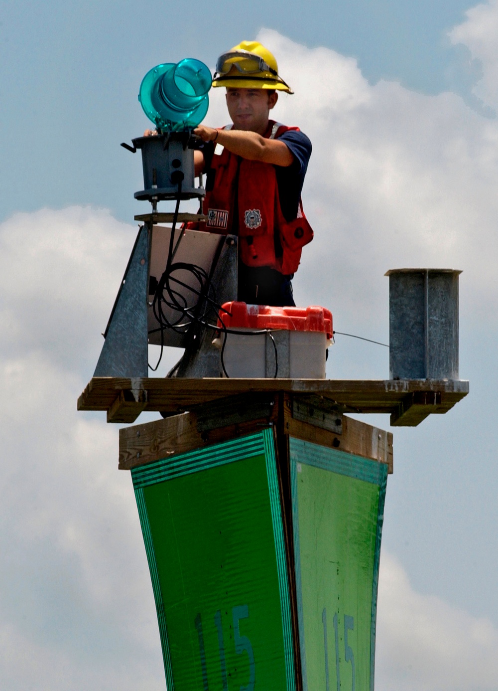 ANT GALVESTON FIXING A DAYBOARD