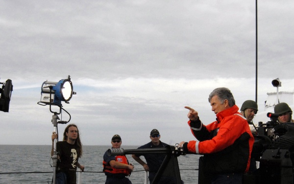 TV show films Coast Guard