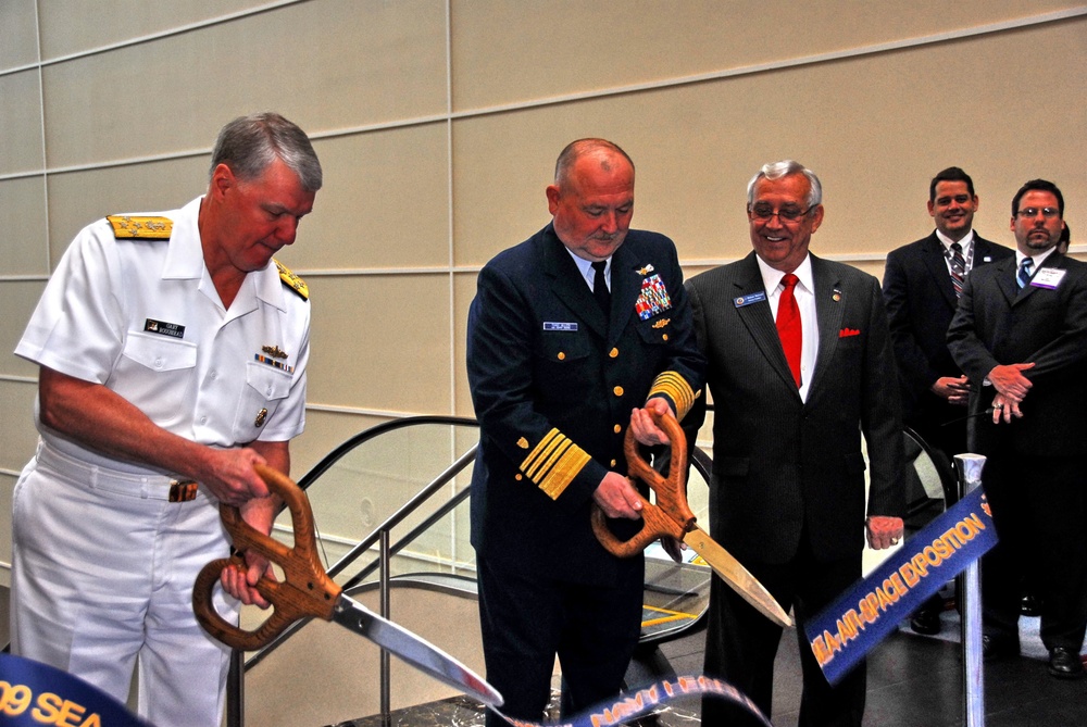 Ribbon cutting