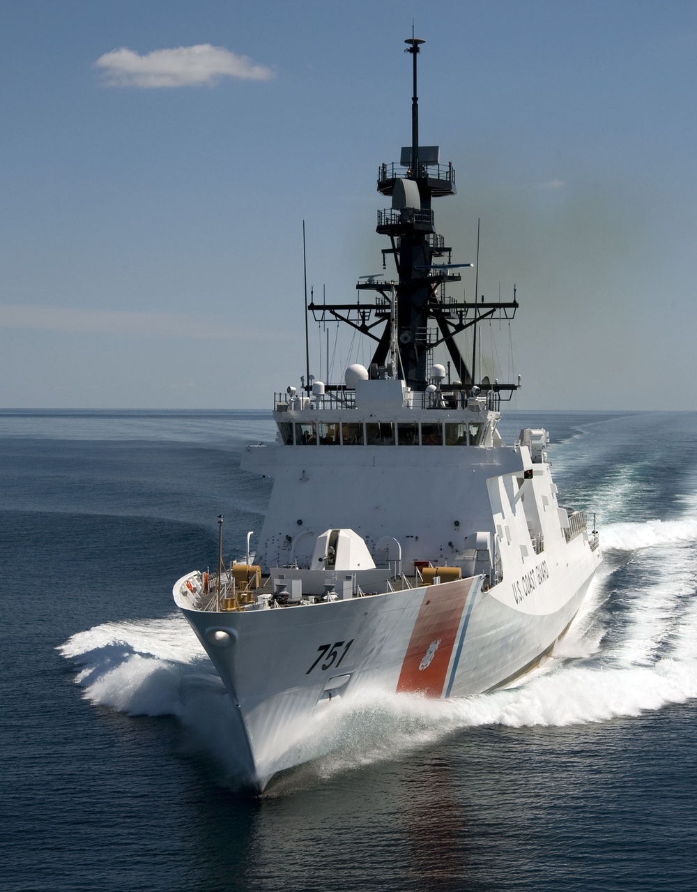 Waesche (WMSL 751) Sea Trials