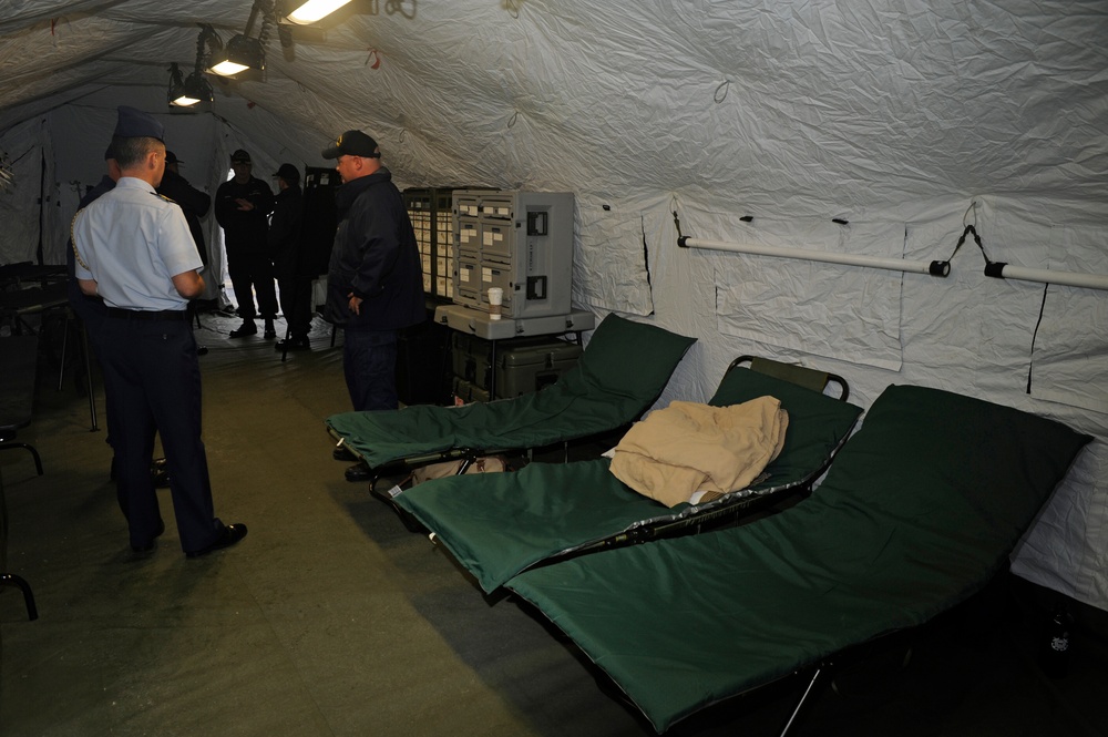 Coast Guard mobile medical unit