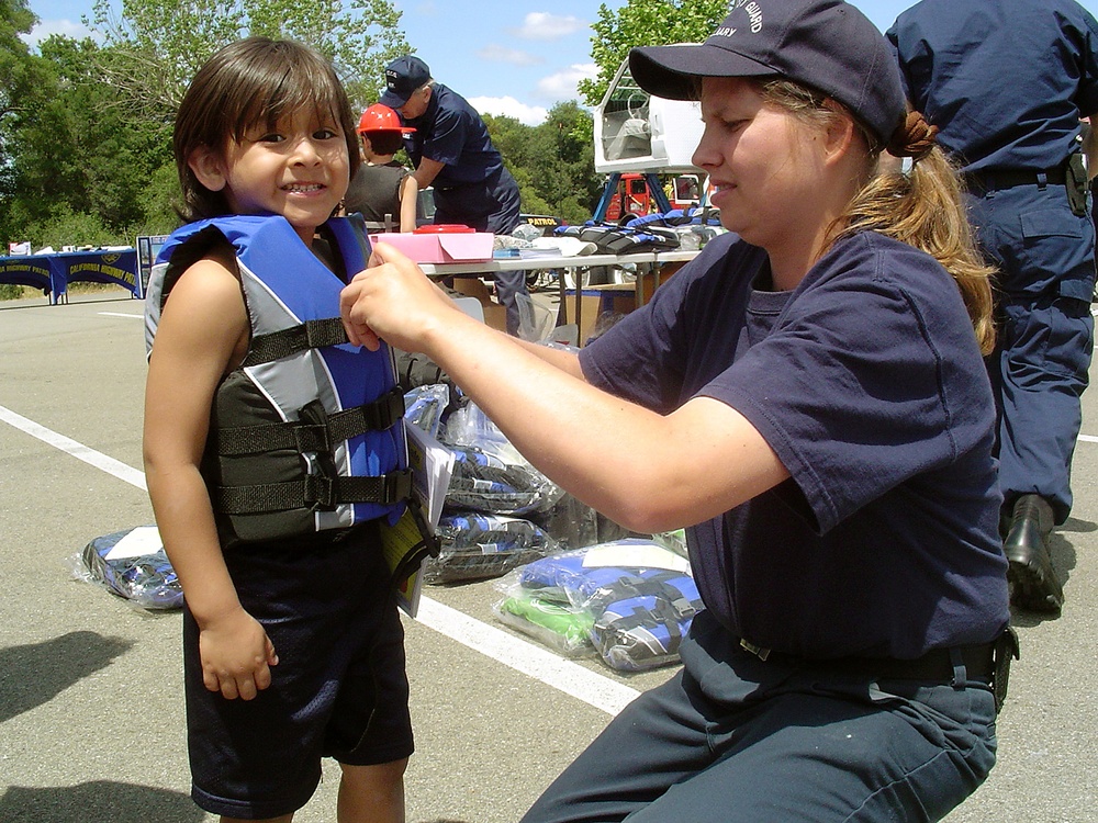 Folsom Lake California safe kids day