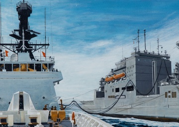 US Coast Guard Art Program Collection 2010, &quot;Coast Guard Cutter Bertholf,&quot; Leendert van der Pool (36 of 41)