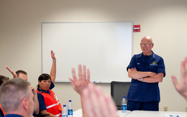 Coast Guard commandant visits UAC