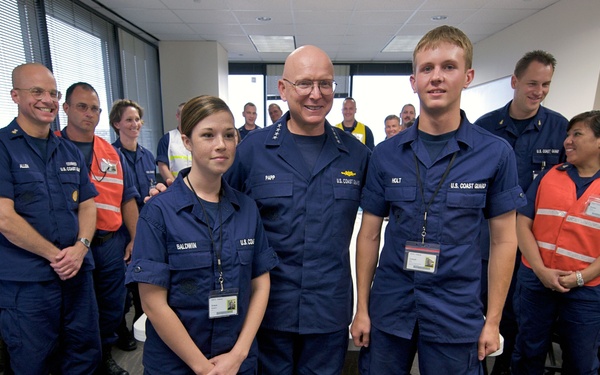 Coast Guard commandant visits UAC