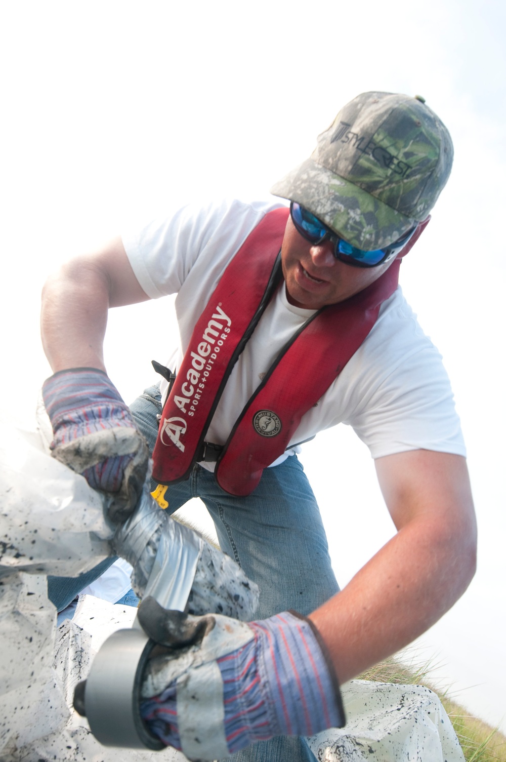 Airboat operations in Bayou La Batre, Ala.