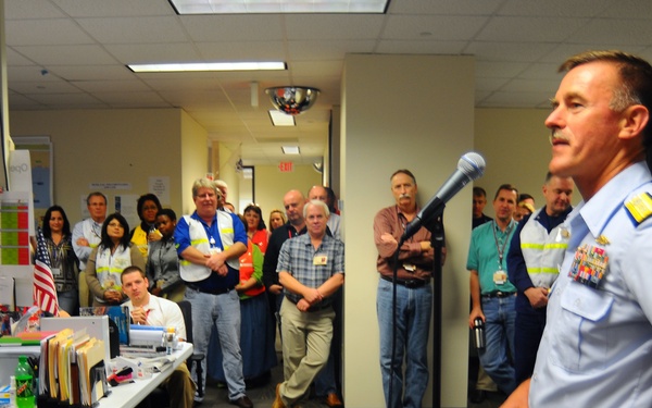 Rear Adm. Zukunft bids farewell to the UAC