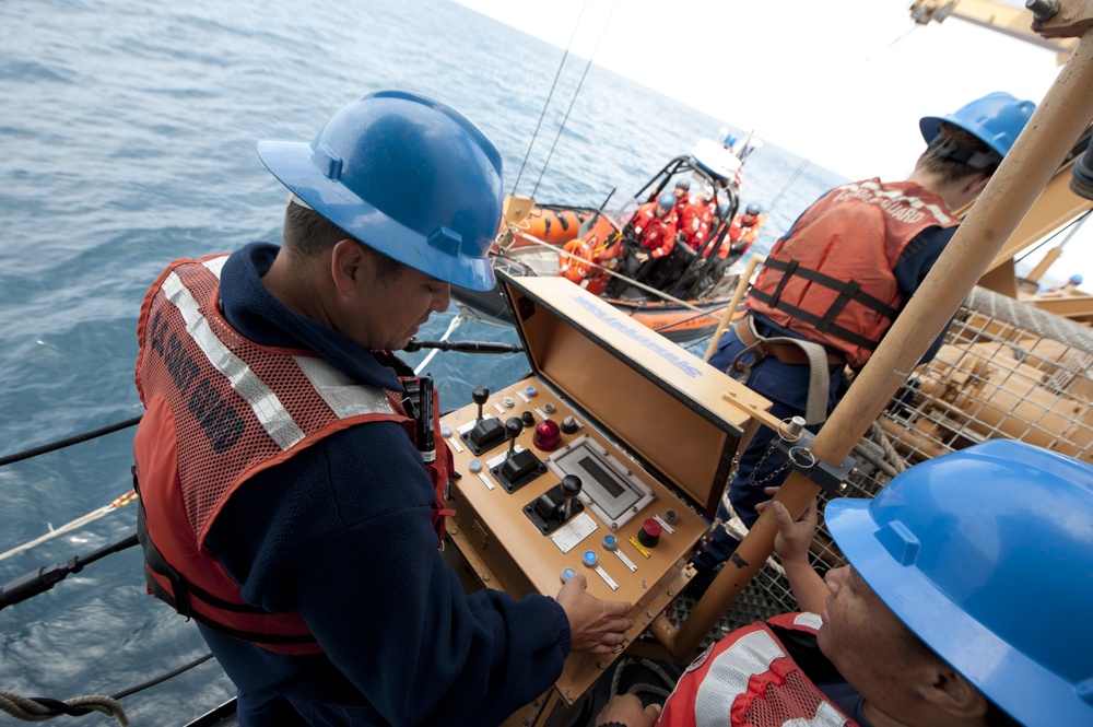 CGC Forward boat operations